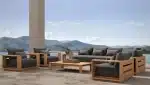 Teak Oslo Lounge Chair - imagine 3