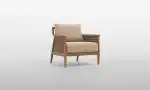 Teak Lotus Lounge Chair
